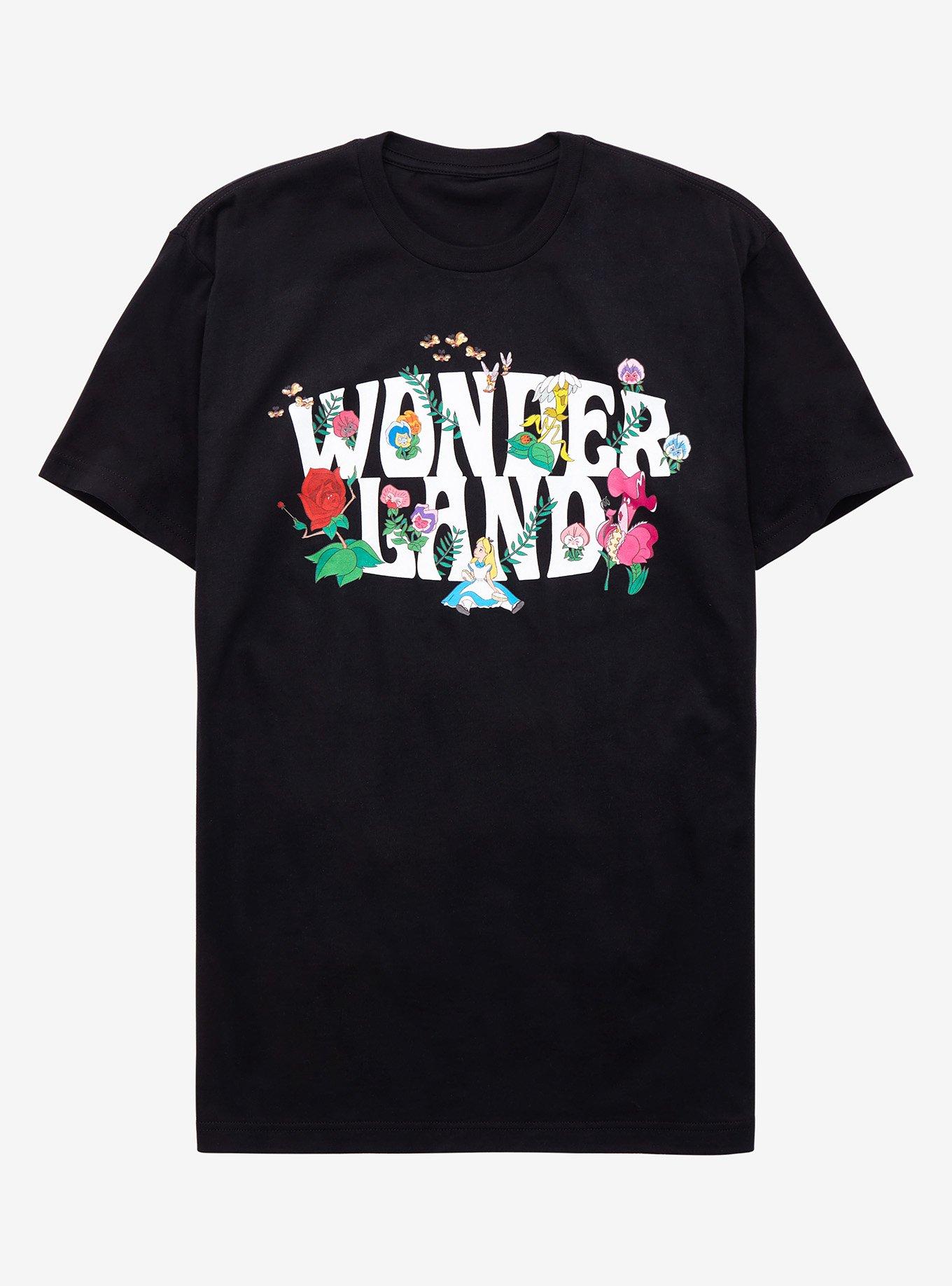 Disney Alice In Wonderland Floral Wonderland T-Shirt | Hot Topic