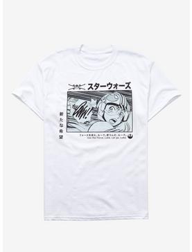 Star Wars Luke Manga T-Shirt, WHITE, hi-res