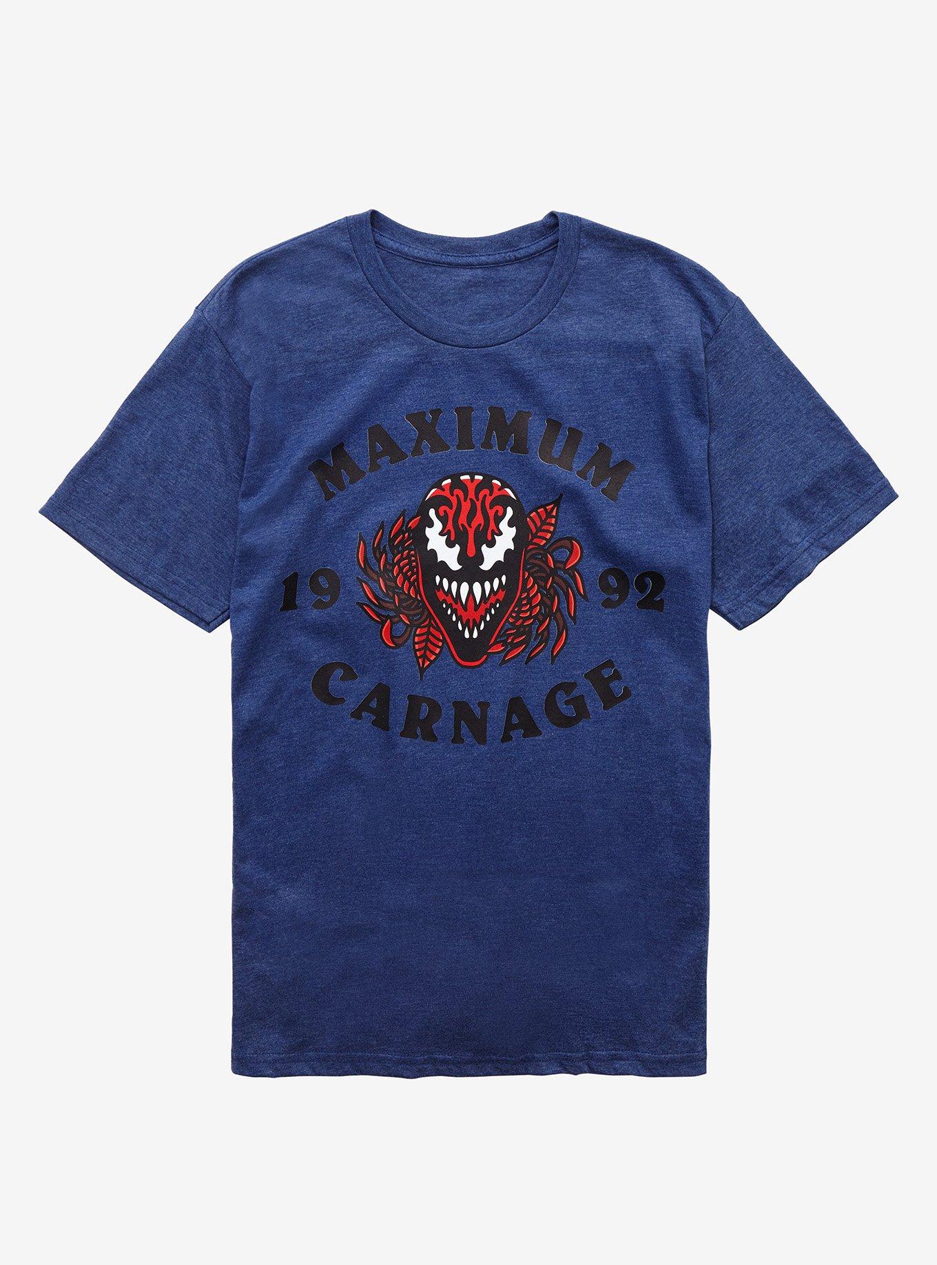 Marvel Spider-Man Maximum Carnage T-Shirt, BLUE, hi-res