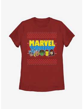 Marvel Avengers Jolly Avengers Womens T-Shirt, , hi-res