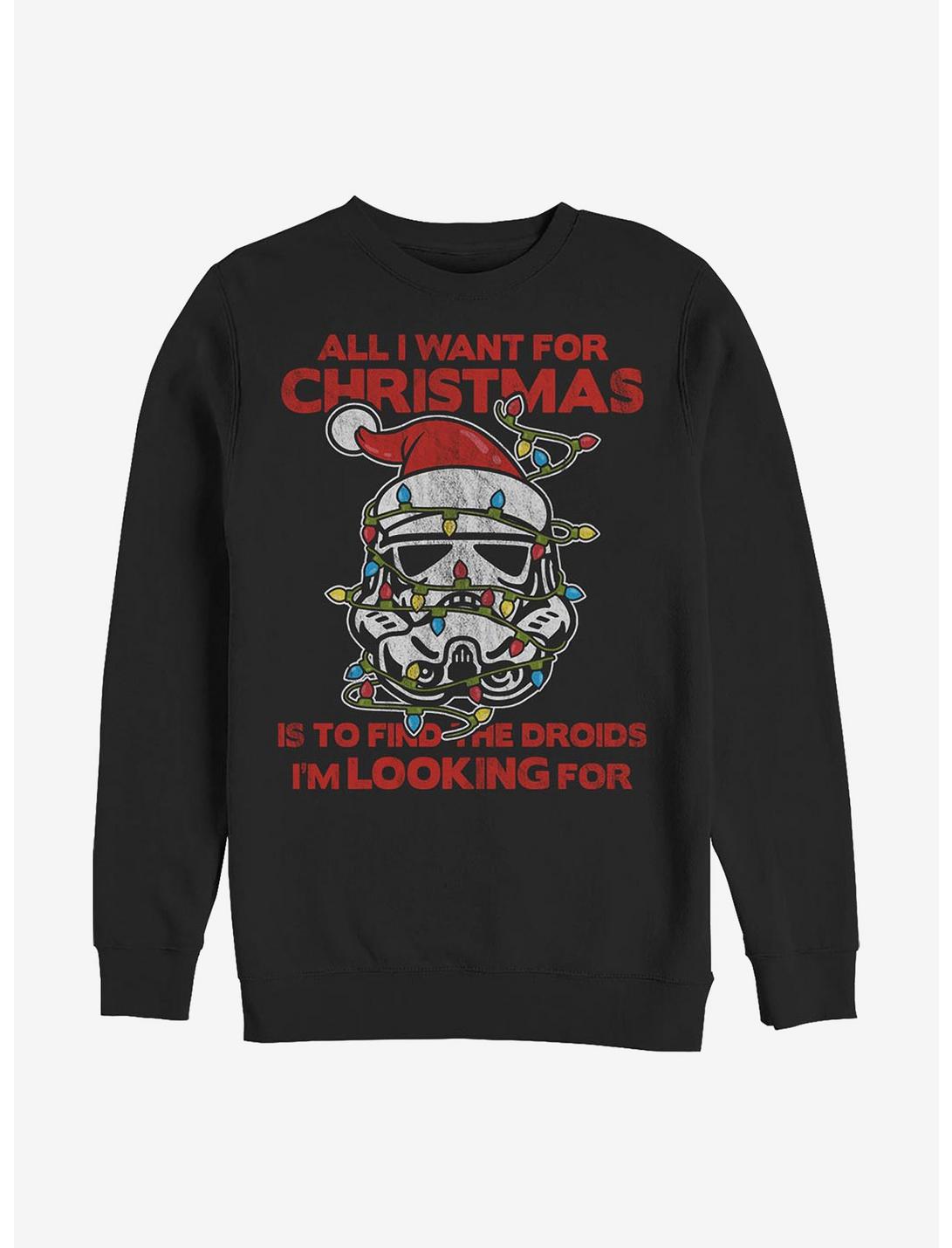 Star Wars Christmas Trooper Sweatshirt, BLACK, hi-res