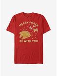 Star Wars Gingerbread Falcon T-Shirt, RED, hi-res