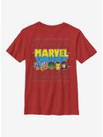 Plus Size Marvel Avengers Jolly Avengers Youth T-Shirt, RED, hi-res