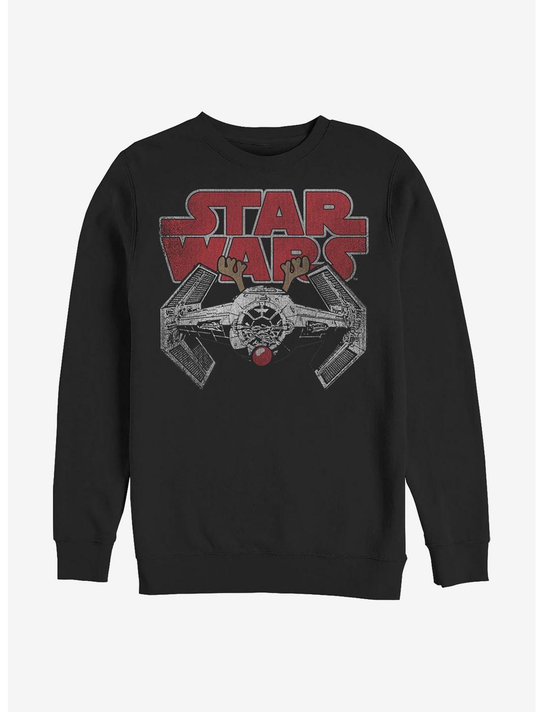 Star Wars Rudolf Tie Sweatshirt, BLACK, hi-res