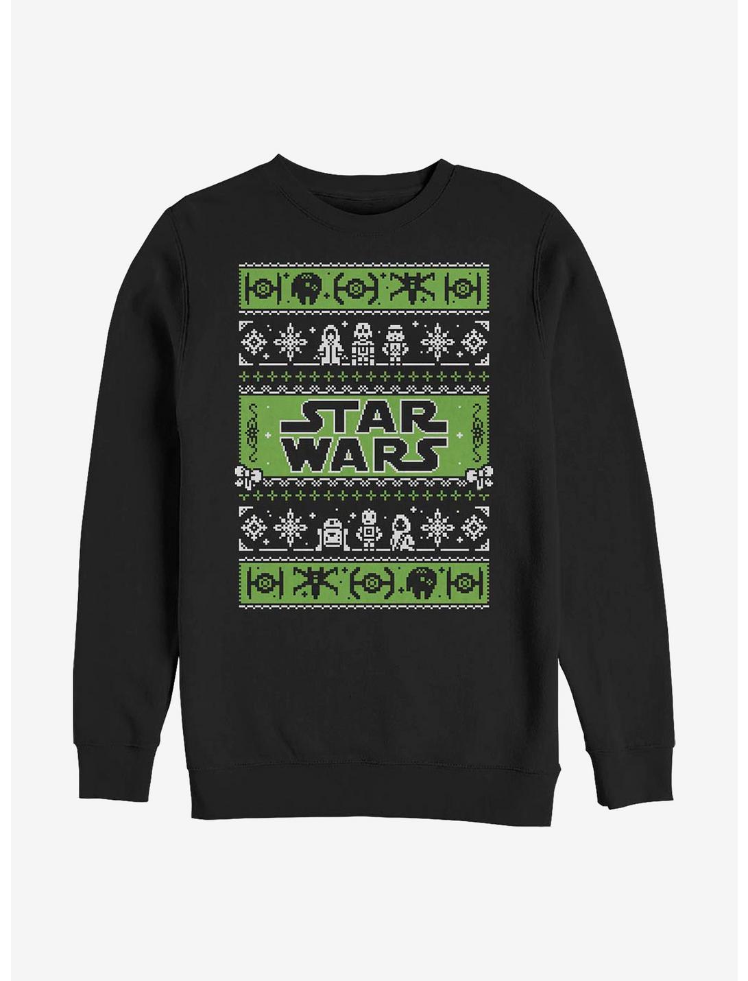 Star Wars The Christmas Side Sweatshirt, BLACK, hi-res