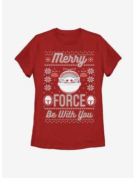 Star Wars The Mandalorian The Child Merry Force Womens T-Shirt, , hi-res