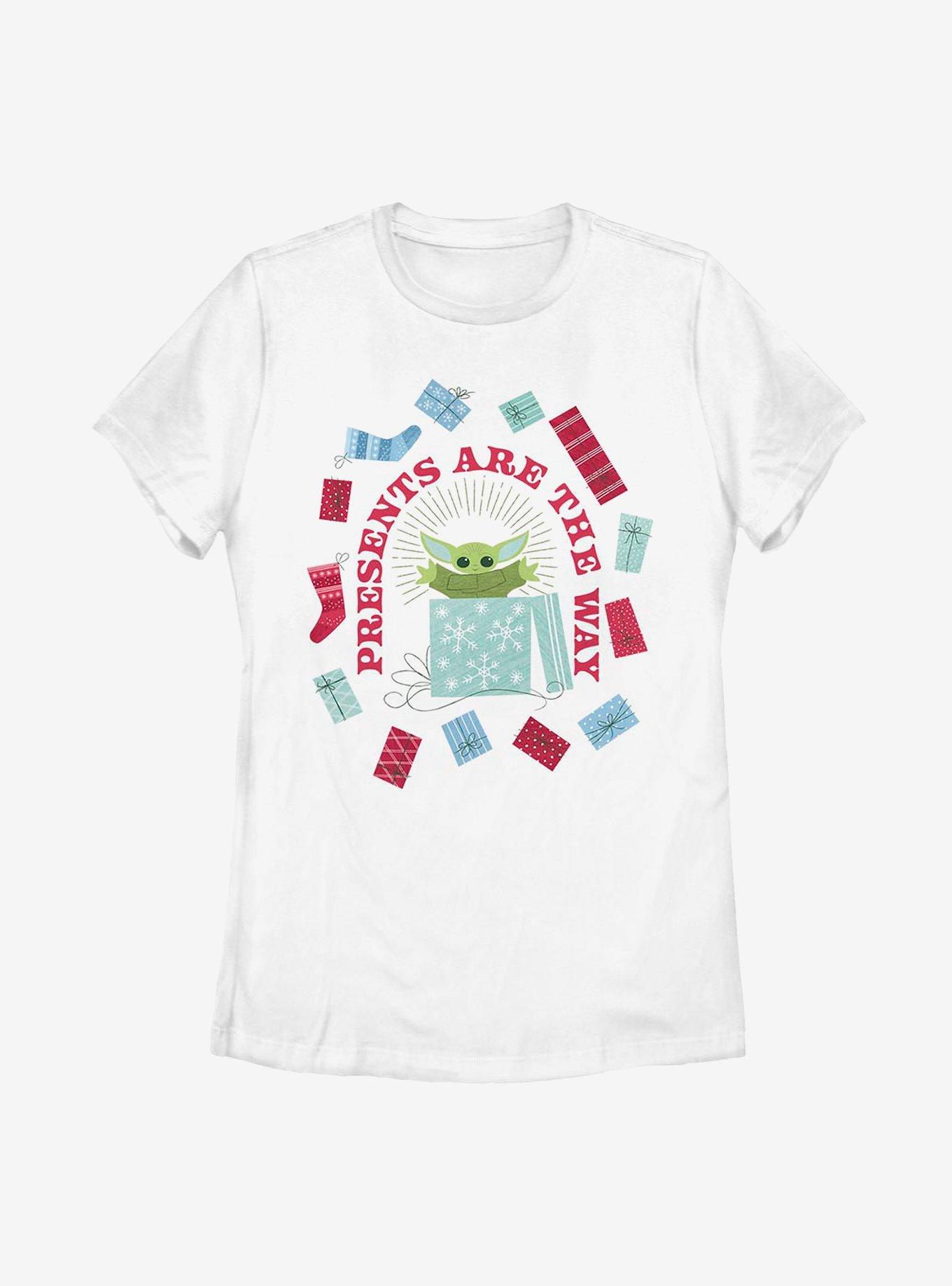 Star Wars The Mandalorian The Child Presents Are The Way Womens T-Shirt, , hi-res
