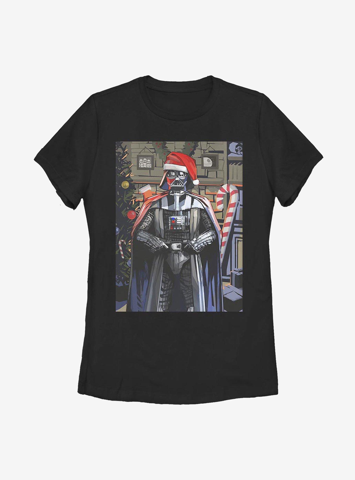 Star Wars Christmas Greetings Womens T-Shirt, , hi-res