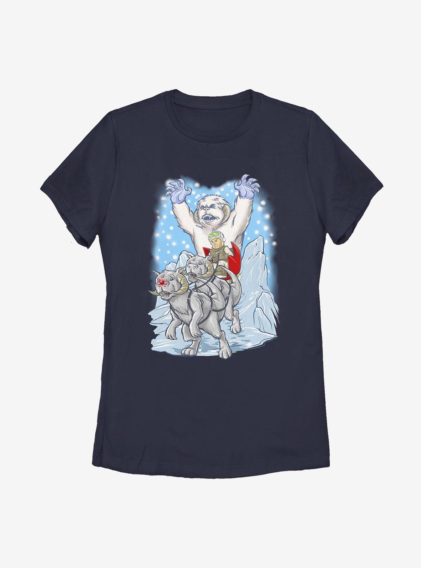 Star Wars Holiday Luke Womens T-Shirt, , hi-res