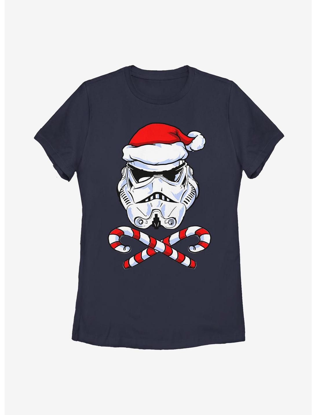 Star Wars Santa Trooper Womens T-Shirt, NAVY, hi-res
