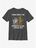 Star Wars Presents Youth T-Shirt, CHAR HTR, hi-res