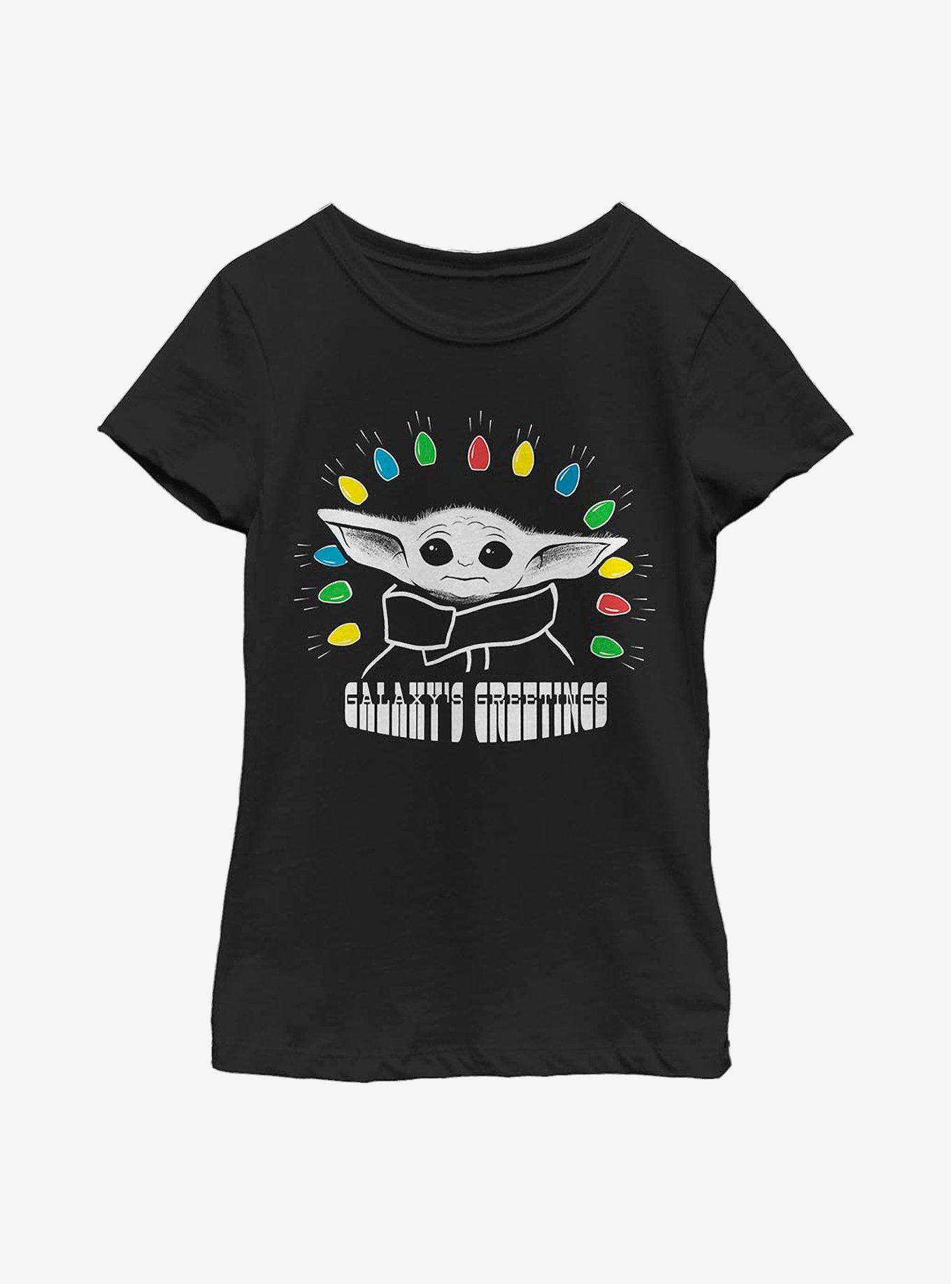 Star Wars The Mandalorian The Child Of Light Youth Girls T-Shirt, BLACK, hi-res