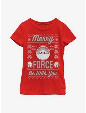 Star Wars The Mandalorian The Child Merry Force Youth Girls T-Shirt, , hi-res