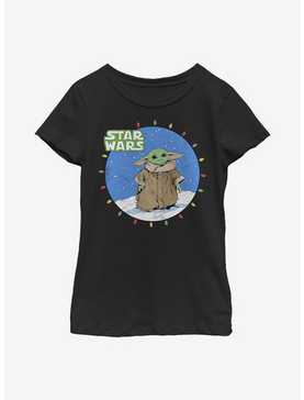 Star Wars The Mandalorian The Child Snow Baby Lights Youth Girls T-Shirt, , hi-res