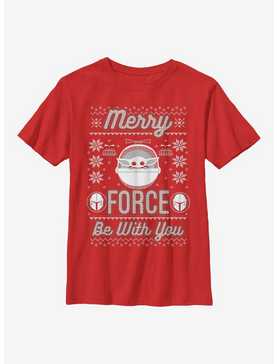 Star Wars The Mandalorian The Child Merry Force Youth T-Shirt, , hi-res