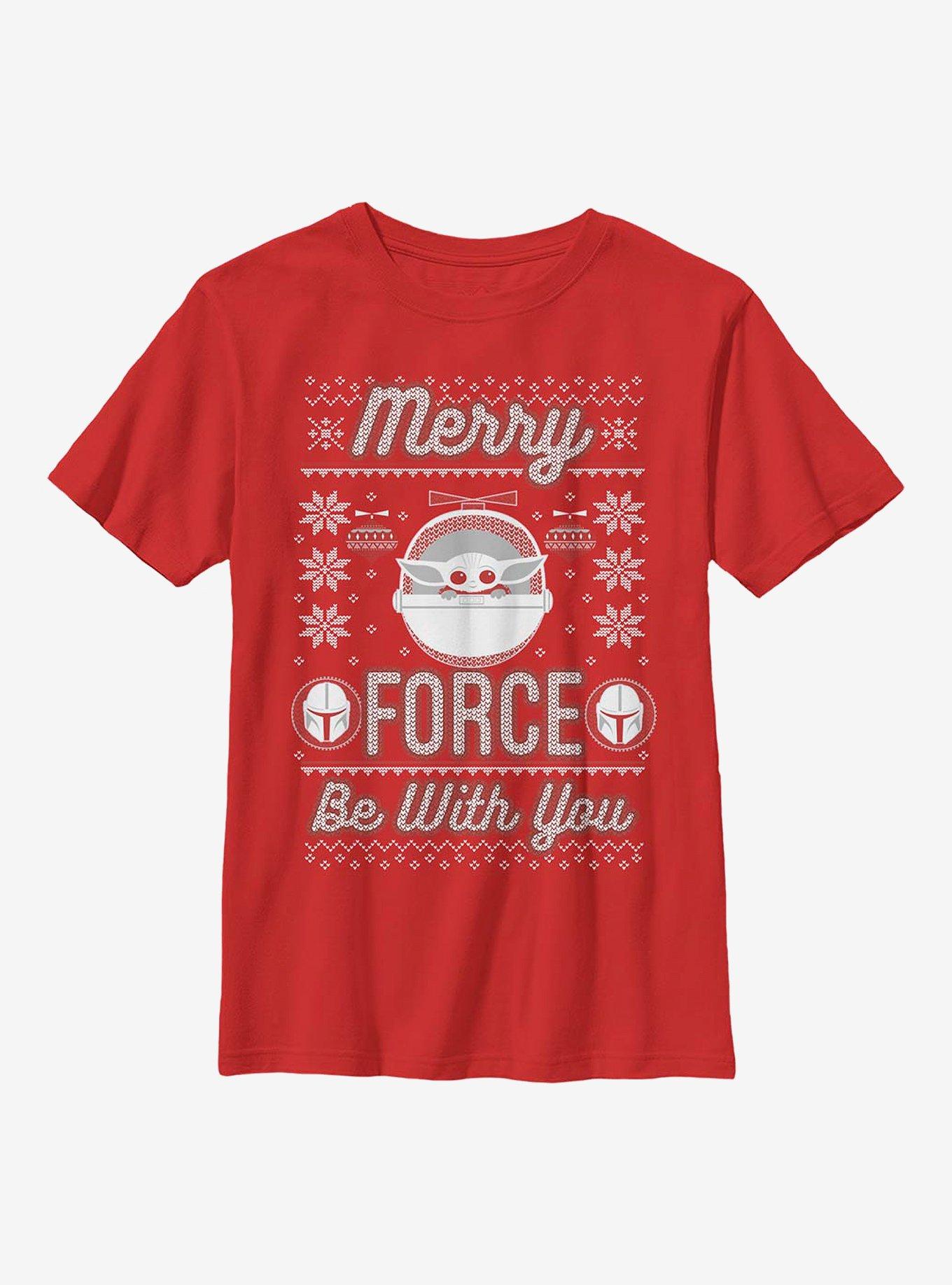 Star Wars The Mandalorian The Child Merry Force Youth T-Shirt, , hi-res