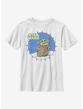 Star Wars The Mandalorian The Child Snow Baby Lights Youth T-Shirt, , hi-res