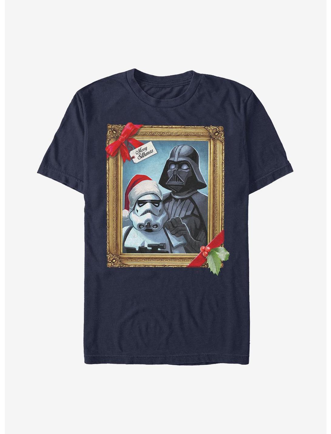 Star Wars Sithmas Christmas T-Shirt, NAVY, hi-res