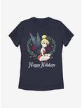 Disney Tinker Bell Holidays Womens T-Shirt, NAVY, hi-res
