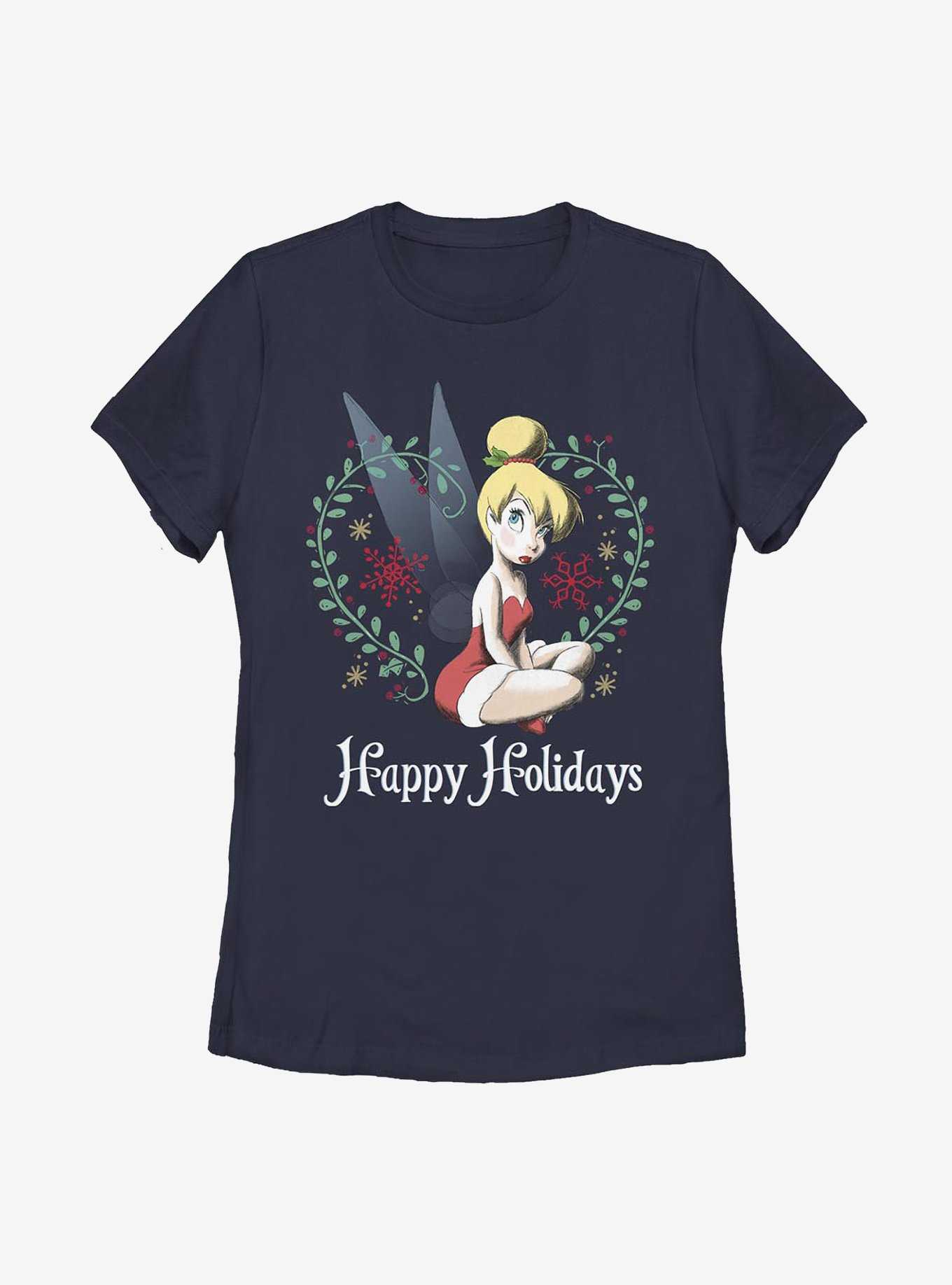 Disney Tinker Bell Holidays Womens T-Shirt, , hi-res