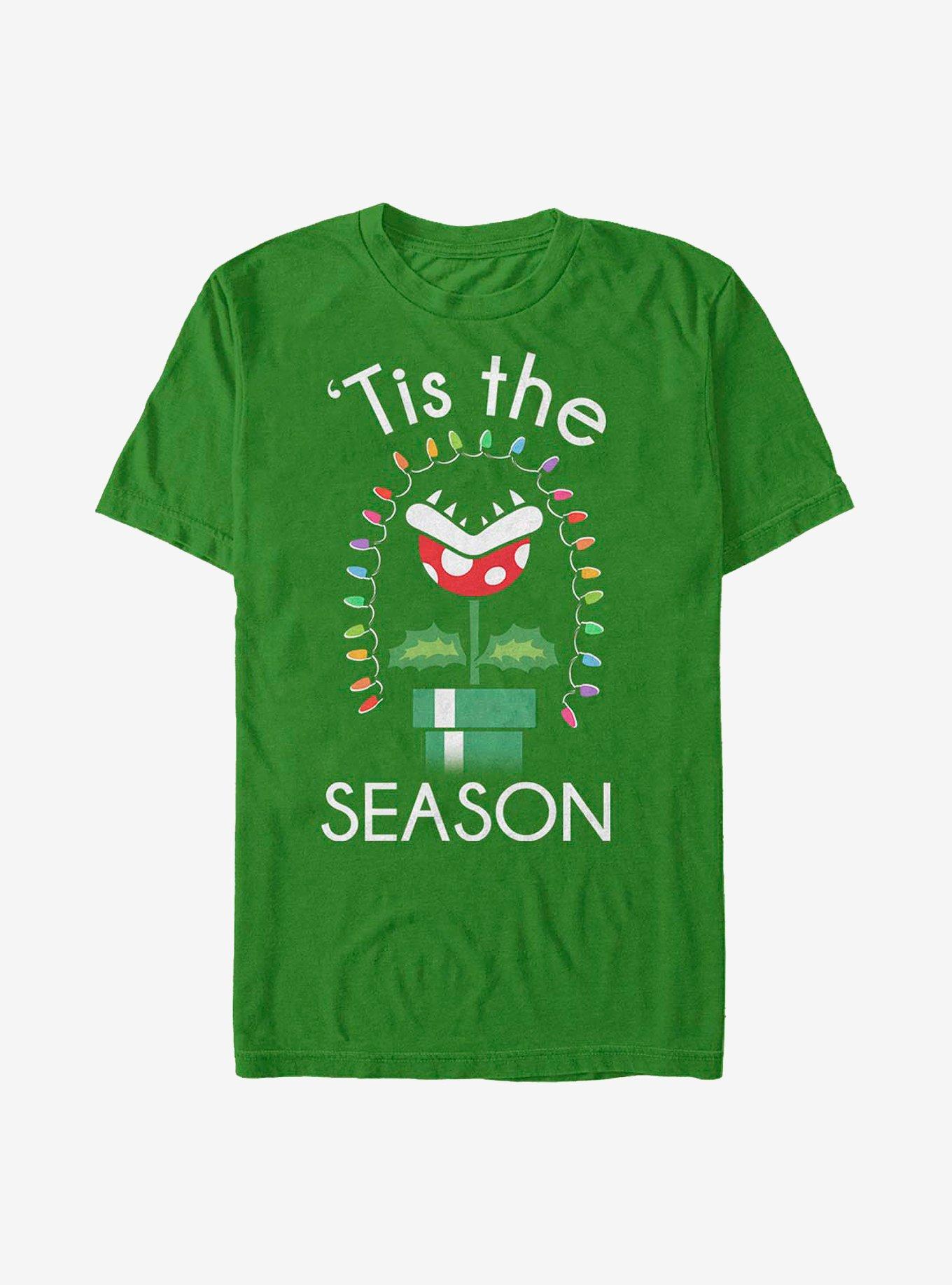 Super Mario Xmas Piranha T-Shirt