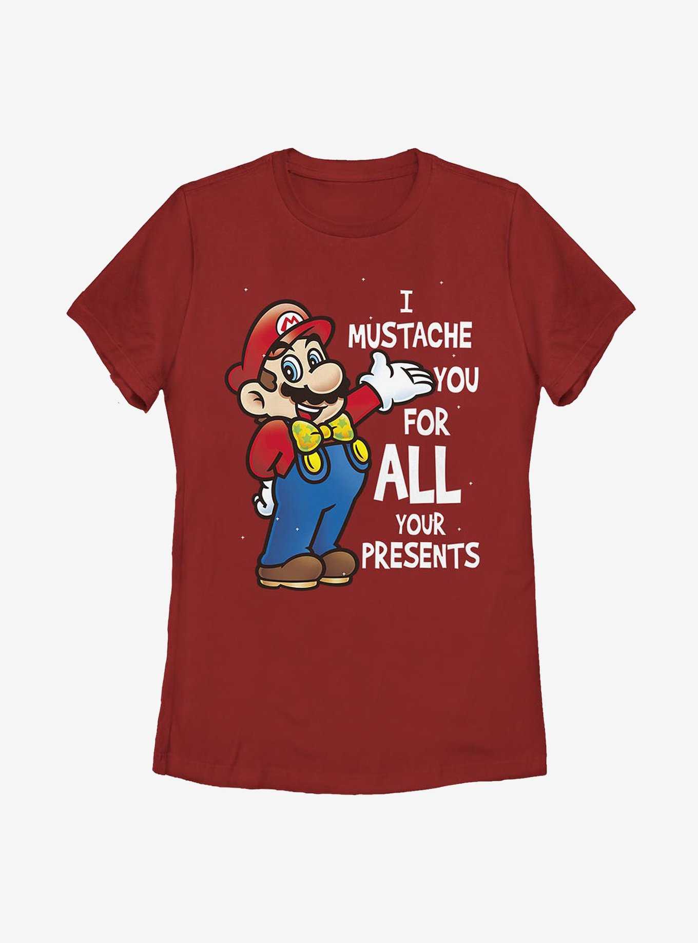 Super Mario All Presents Womens T-Shirt, , hi-res
