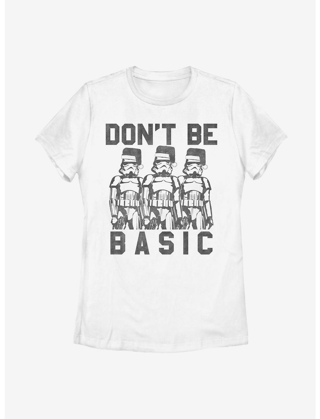 Star Wars Basic Christmas Womens T-Shirt, WHITE, hi-res