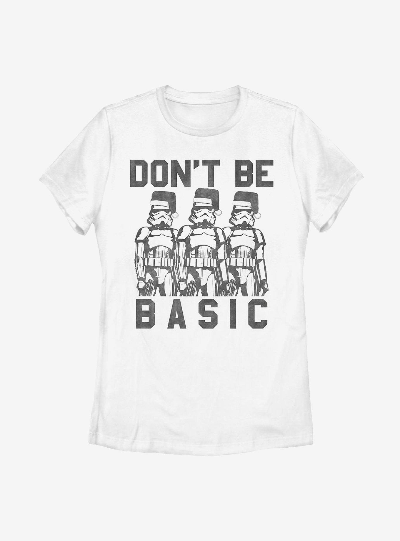 Star Wars Basic Christmas Womens T-Shirt, WHITE, hi-res