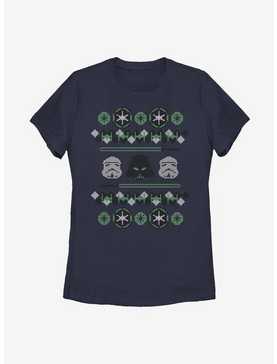 Star Wars Empire Holiday Pattern Womens T-Shirt, , hi-res