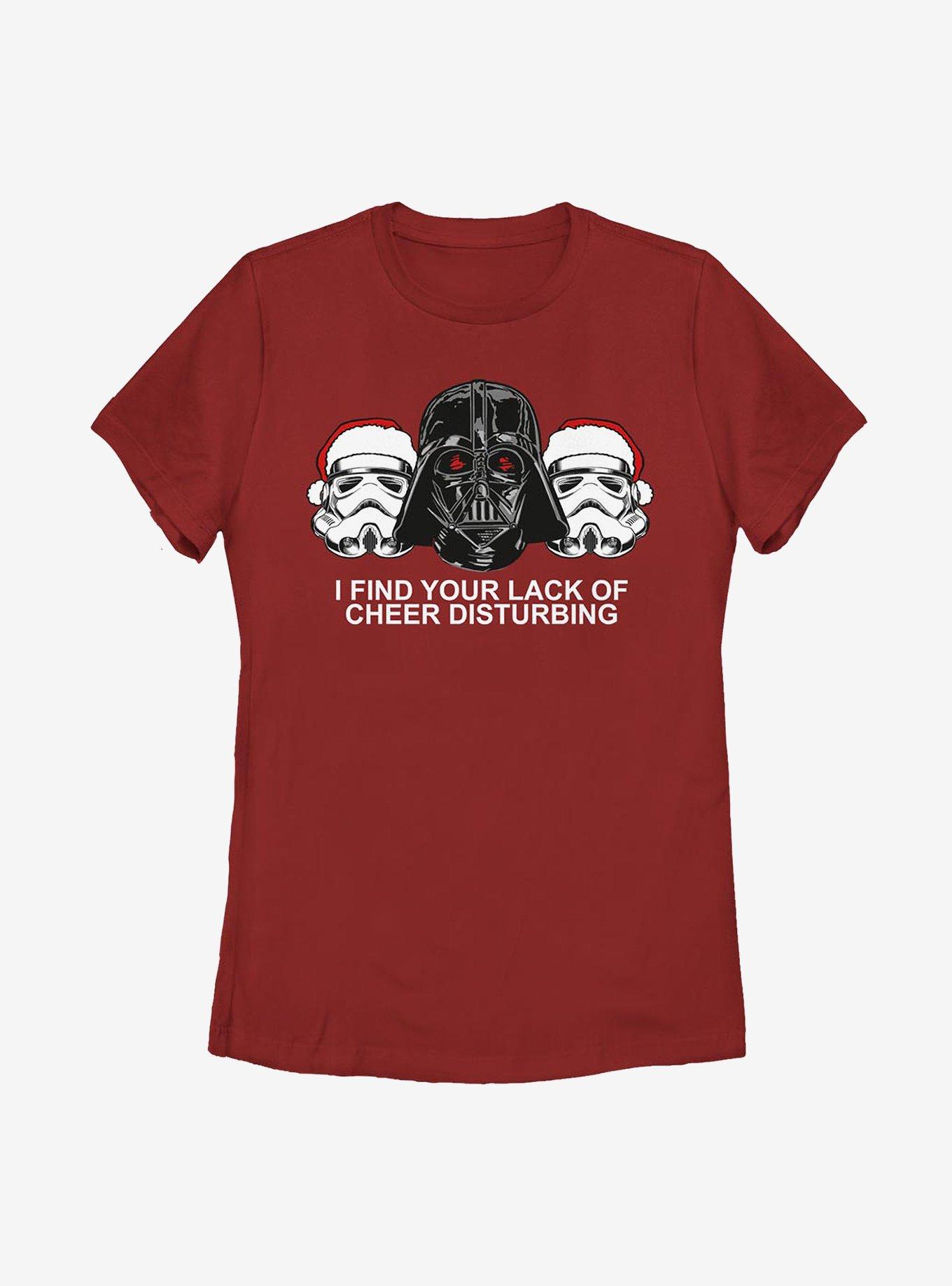 Star Wars Lack Of Cheer Disturbing Womens T-Shirt, , hi-res