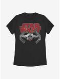 Star Wars Rudolf Tie Womens T-Shirt, BLACK, hi-res