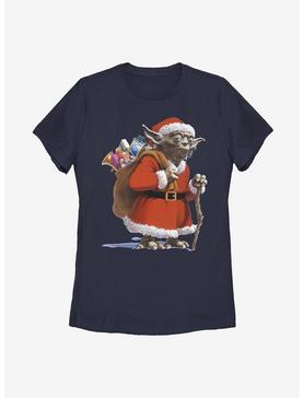 Star Wars Santa Yoda Womens T-Shirt, , hi-res