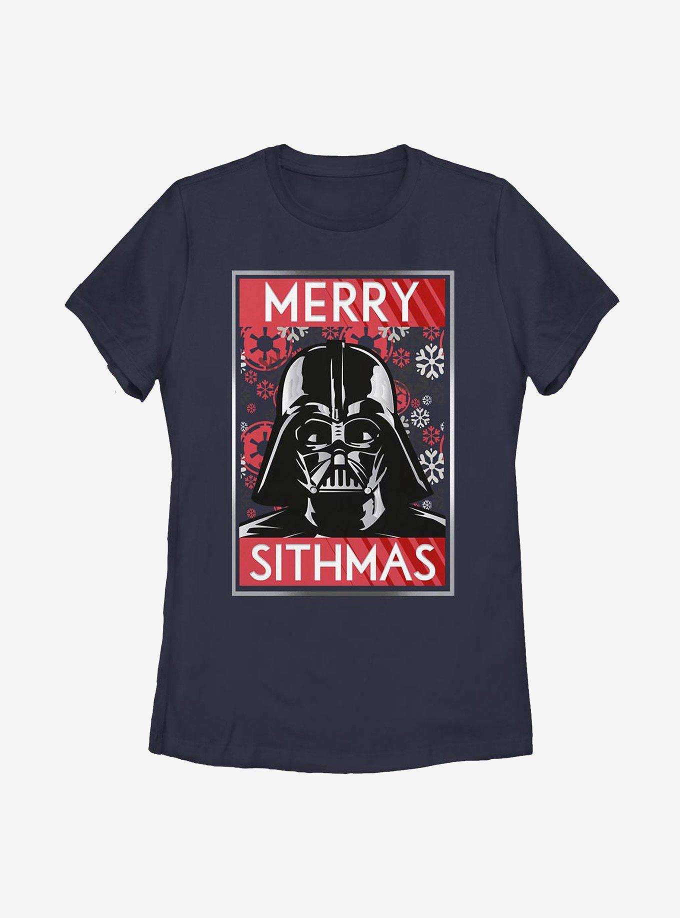Star Wars Sithmas Vader Womens T-Shirt, , hi-res