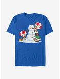 Super Mario Frosty Toad Christmas T-Shirt, ROYAL, hi-res