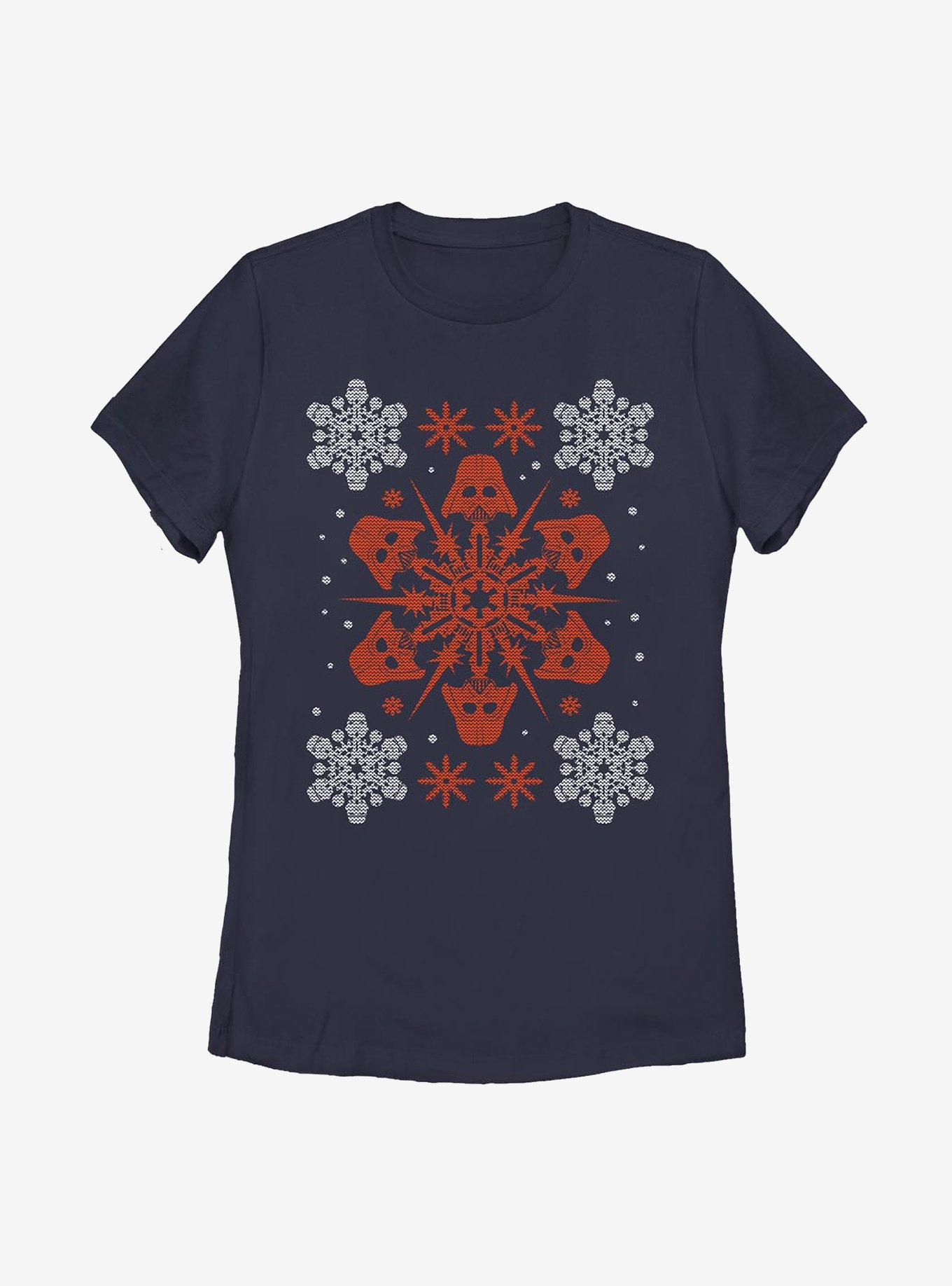 Star Wars Vader Holiday Womens T-Shirt, , hi-res