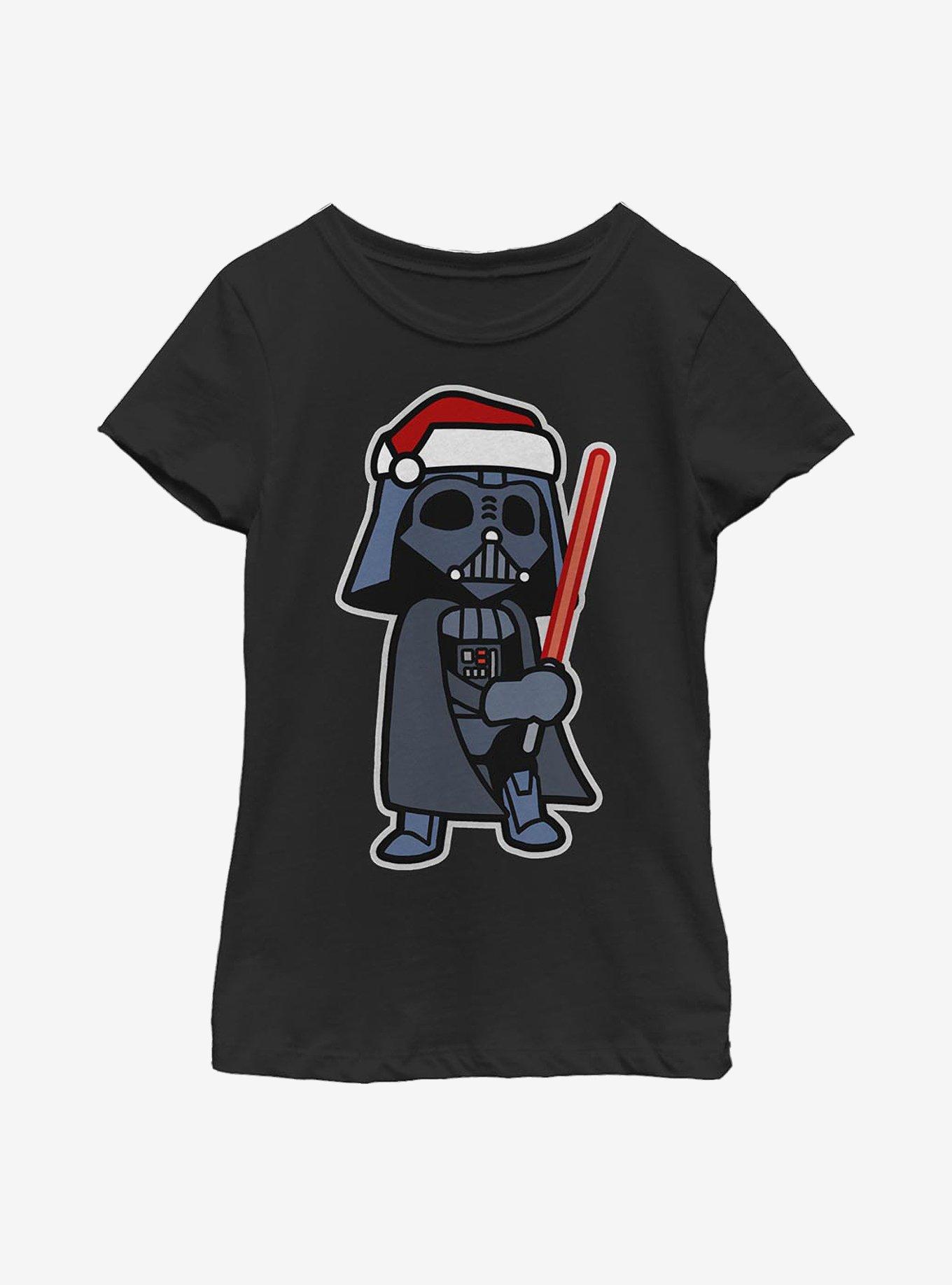 Star Wars Darth Santa Youth Girls T-Shirt, , hi-res