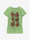 Star Wars Gingerbread Wars Youth Girls T-Shirt, GRN APPLE, hi-res