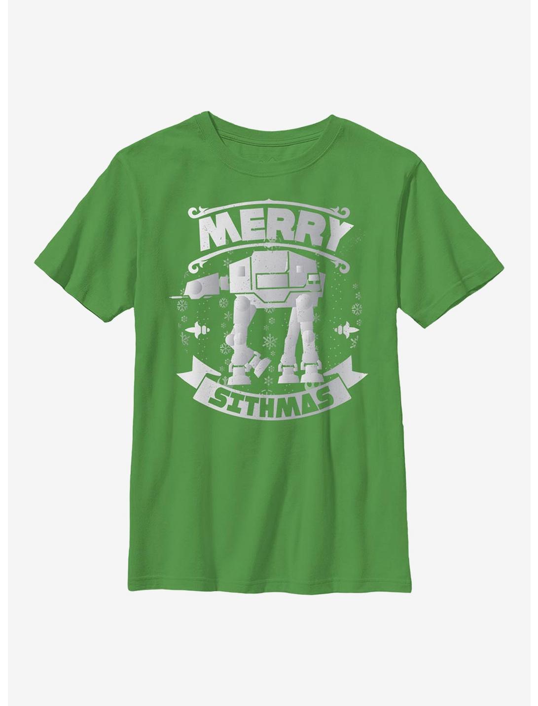 Star Wars AT-AT Sithmas Youth T-Shirt, KELLY, hi-res