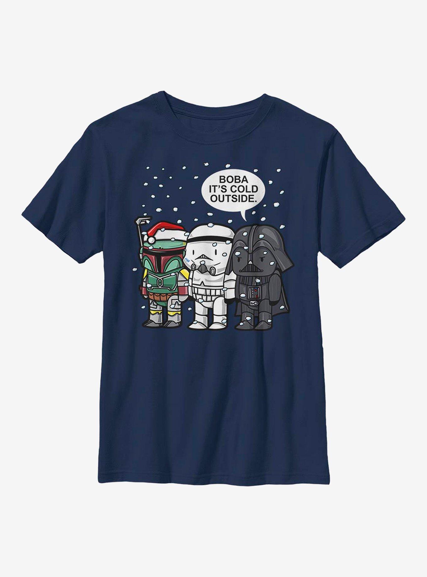 Star Wars Boba It's Cold Youth T-Shirt, , hi-res