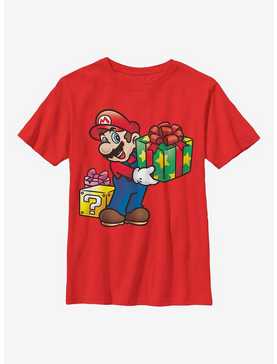 Super Mario Christmas Gifts Youth T-Shirt, , hi-res
