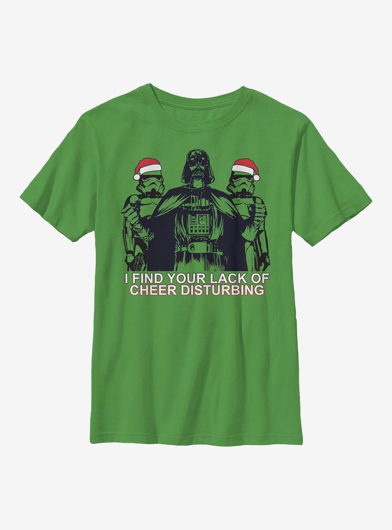 Star Wars Lack Of Cheer Disturbing Youth T-Shirt, , hi-res