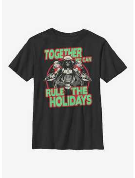 Star Wars Rule The Holidays Youth T-Shirt, , hi-res