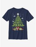 Star Wars Tree Youth T-Shirt, NAVY, hi-res
