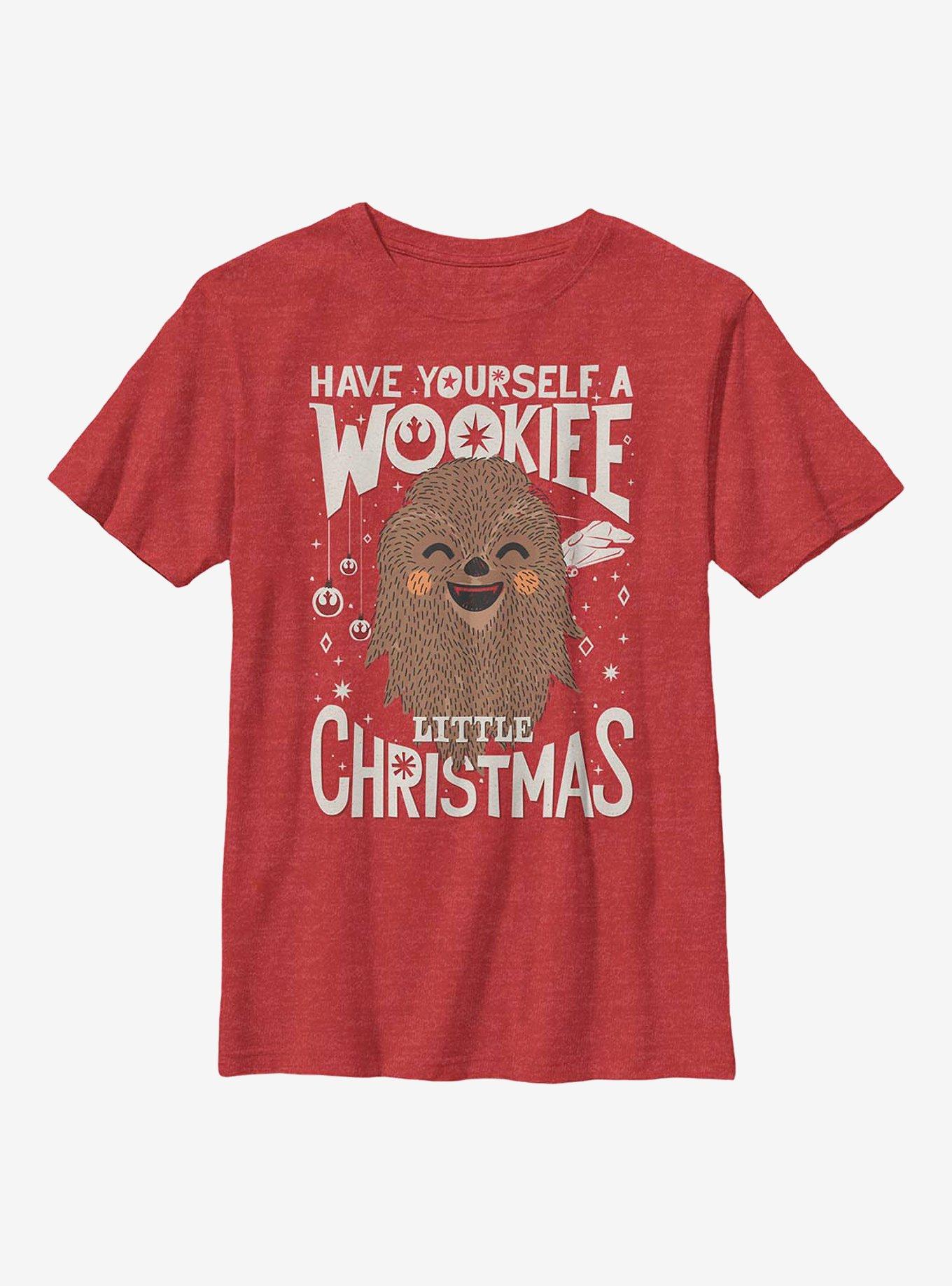 Star Wars Wookiee Christmas Youth T-Shirt
