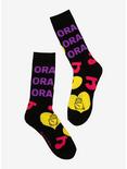 JoJo's Bizarre Adventure Jotaro ORA ORA Crew Socks, , hi-res