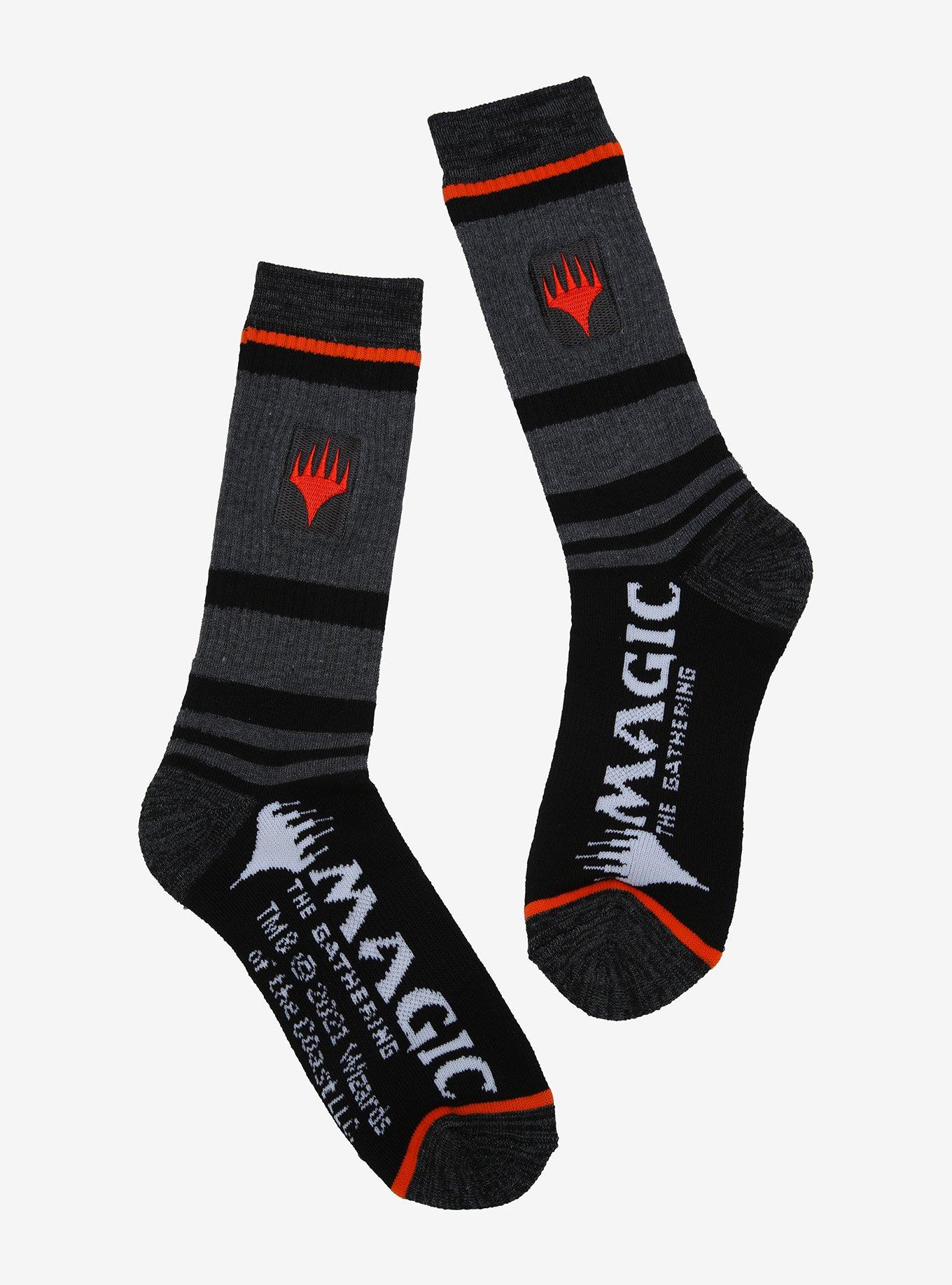 Magic: The Gathering Planeswalker Logo Crew Socks, , hi-res