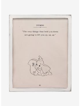 Plus Size Disney Dumbo The Very Things That Bring You Down Framed Wood Wall Decor, , hi-res