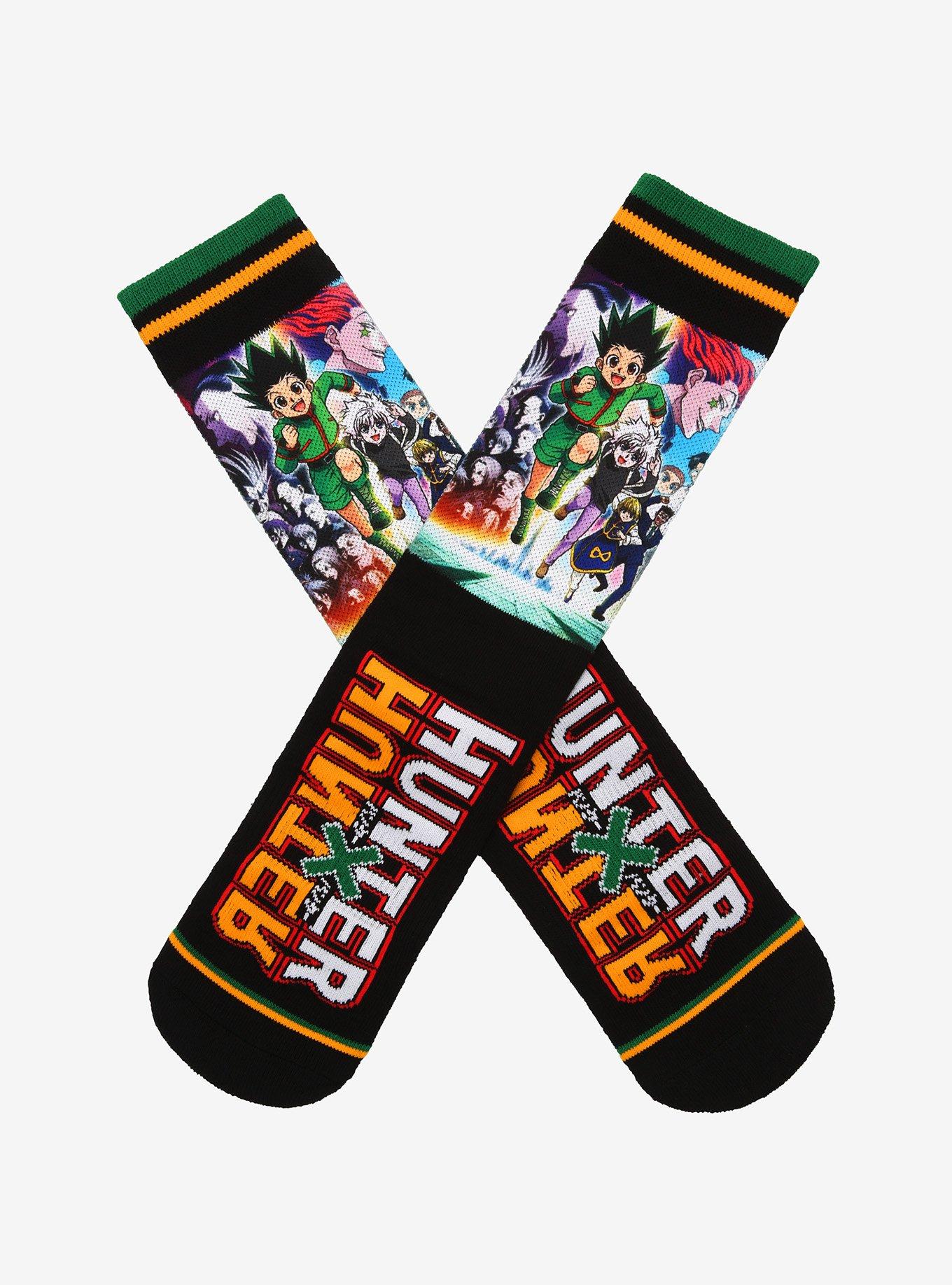 Hunter X Hunter Group Crew Socks, , hi-res