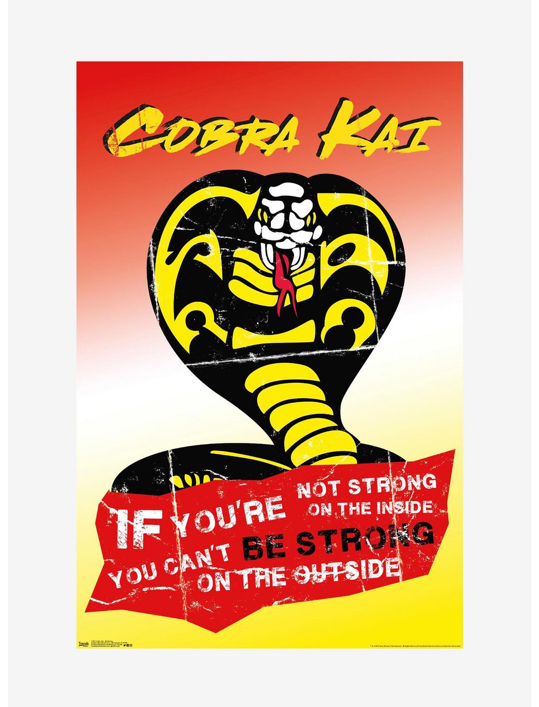 Cobra Kai Be Strong Poster, , hi-res