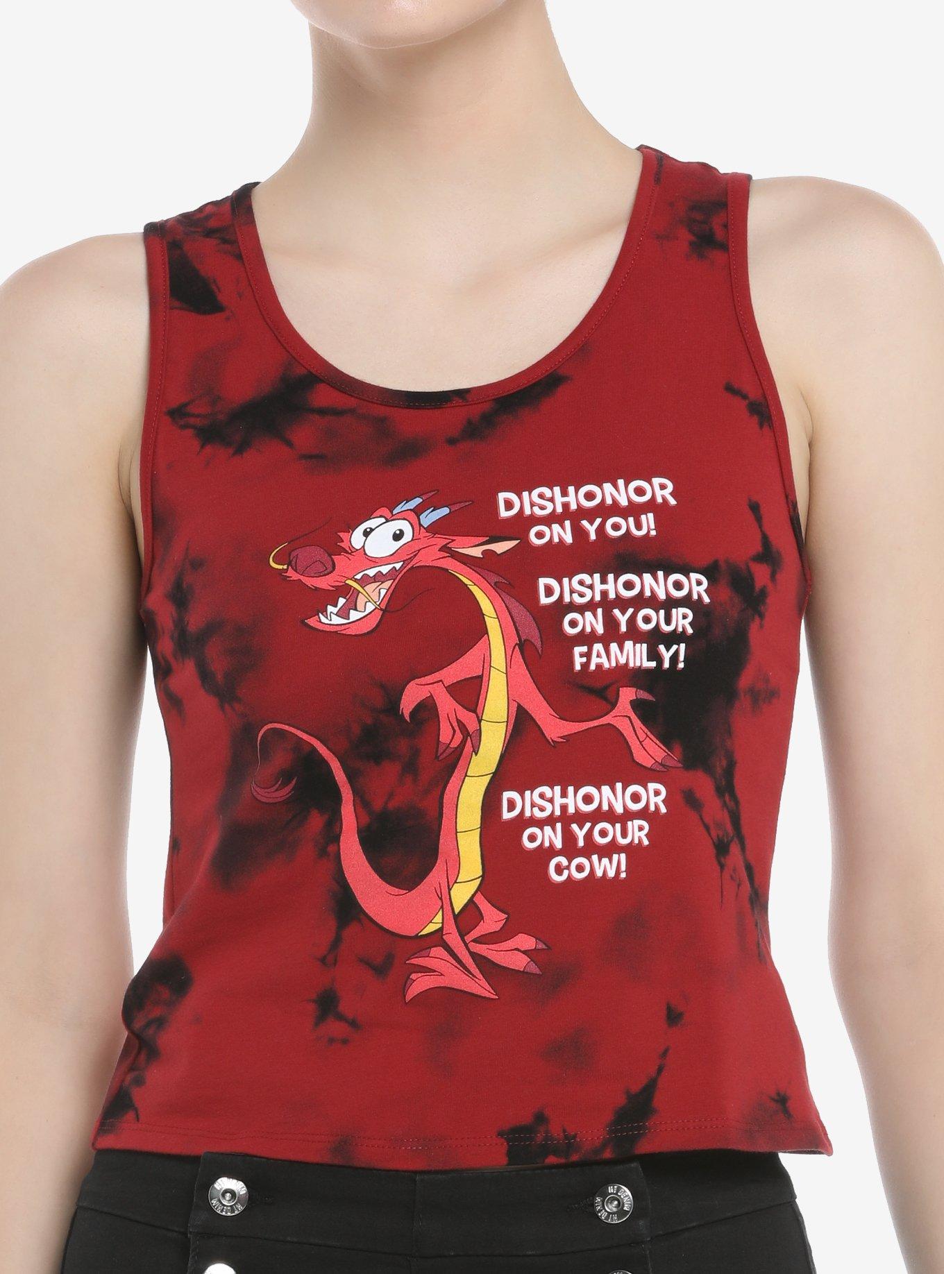 Disney Mulan Mushu Tie-Dye Girls Tank Top, MULTI, hi-res